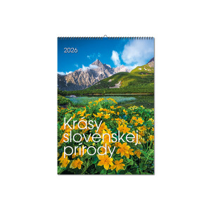 Nástenný kalendár Krásy Slovenskej prírody 2026 - Reklamnepredmety