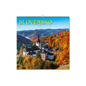 Nástenný kalendár Slovensko 2026 - Reklamnepredmety