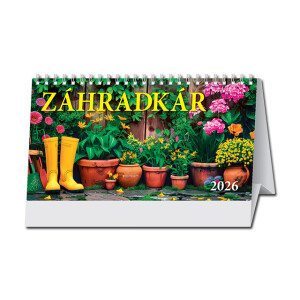 Stolový kalendár Záhradkár 2026 - Reklamnepredmety