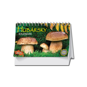 Stolový kalendár Hubársky kalendár 2026 - Reklamnepredmety