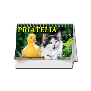 Stolový kalendár Priatelia stolový 2026 - Reklamnepredmety