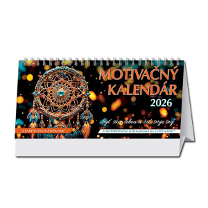 Stolový kalendár Motivačný stolový kalendár 2026 - Reklamnepredmety