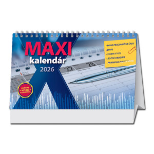 Stolový kalendár Maxi kalendár 2026 - Reklamnepredmety