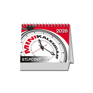 Stolový kalendár Mini kalendár  2026 - Reklamnepredmety