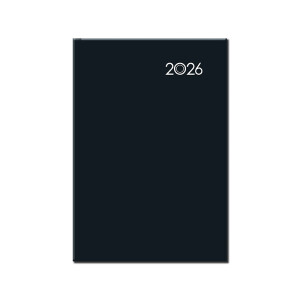 Denný diár A5 FALCON čierny 2026 - Reklamnepredmety