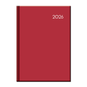 Manager diár B5 FALCON červený 2026 - Reklamnepredmety