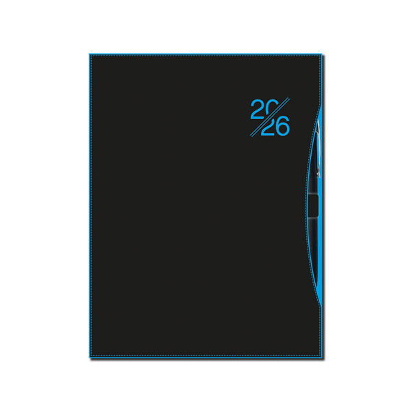 Denný diár A5 SMART blue 2026