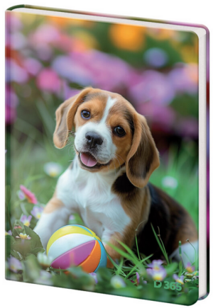 Pamätník A5 13x18cm čistý Doggie - Reklamnepredmety