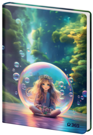 Pamätník A5 13x18cm čistý Fairy - Reklamnepredmety