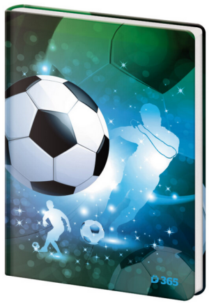 Pamätník A5 13x18cm čistý Football - Reklamnepredmety