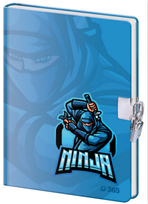 Pamätník 13x18 cm so zámkom -  Ninja - Reklamnepredmety