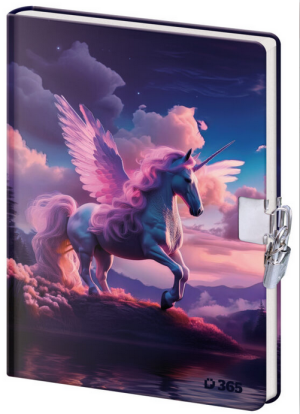 Pamätník 13x18 cm so zámkom -  Unicorn - Reklamnepredmety