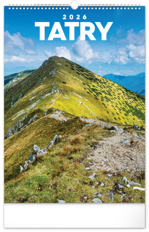 NOTIQUE Nástenný kalendár Tatry 2026, 33 x 46 cm - Reklamnepredmety