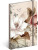 NOTIQUE Notes Púdrové kvety, linajkový, 13 x 21 cm