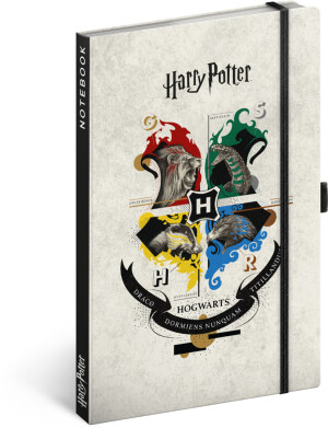 NOTIQUE Notes Harry Potter, linajkový, 13 x 21 cm - Reklamnepredmety