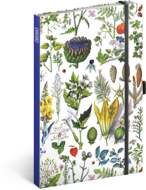 NOTIQUE Notes Bylinky Kateřiny Winterové, bodkovaný, 13 x 21 cm - Reklamnepredmety