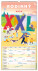 NOTIQUE Nástenný kalendár Rodinný plánovací XXL 2026, 33 x 64 cm - pgn-35771-sk_tit - variant Pg PGN-35771-SK