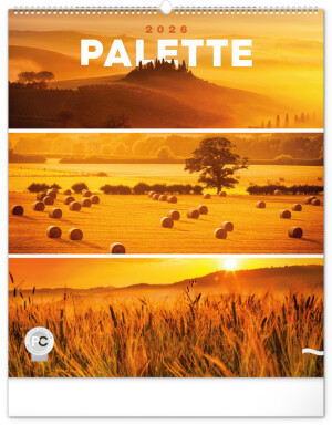 NOTIQUE Nástenný kalendár Paleta 2026, 48 x 56 cm - Reklamnepredmety