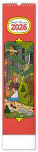 NOTIQUE Nástenný kalendár Josef Lada CZ/SK 2026, 12 x 48 cm - pgn-35757-l_tit - variant Pg PGN-35757-L
