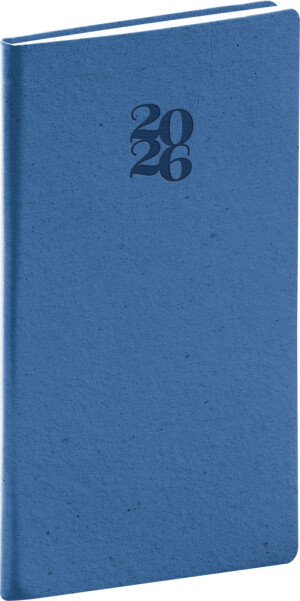 NOTIQUE Vreckový diár Essenza 2026, 9 x 15,5 cm - Reklamnepredmety