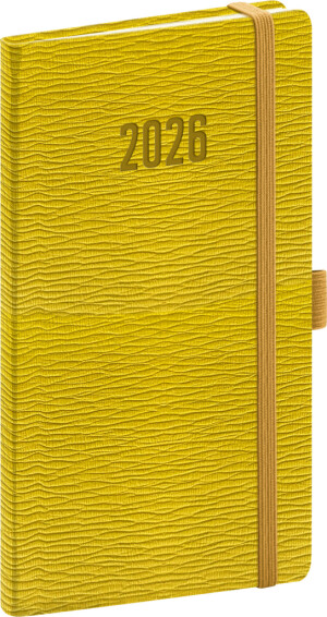 NOTIQUE Vreckový diár Rivoli 2026, 9 x 15,5 cm - Reklamnepredmety