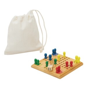 Ludo wooden game NO ANGER - Reklamnepredmety