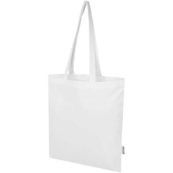 Nákupná taška Madras Blend z GRS recyklovanej bavlny s gramážou 140 g/m² a objemom 7 l