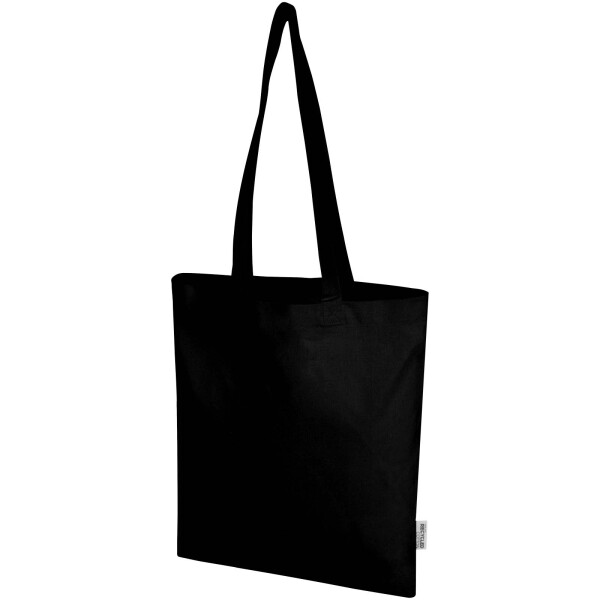 Nákupná taška Madras Blend z GRS recyklovanej bavlny s gramážou 140 g/m² a objemom 7 l