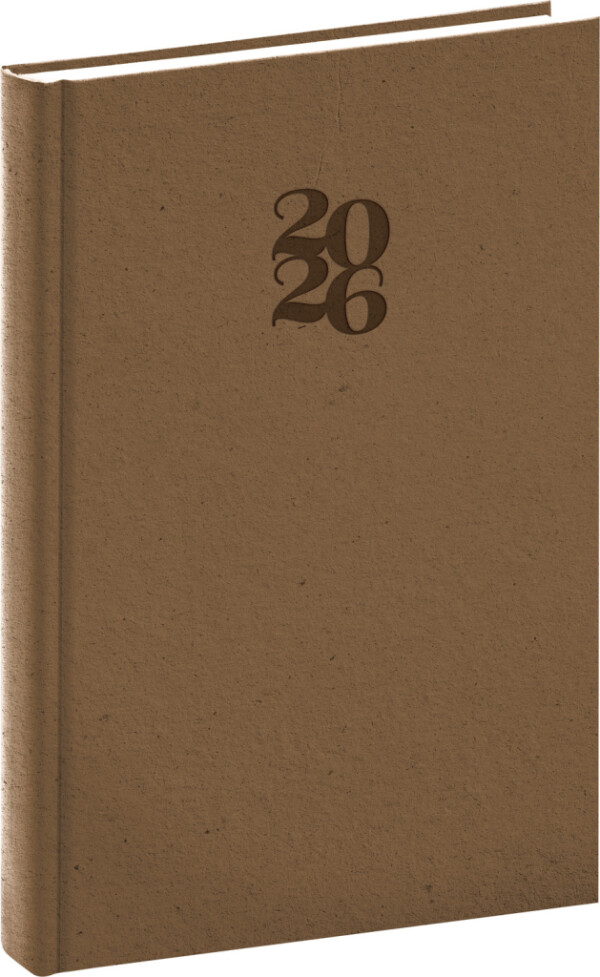 NOTIQUE Denný diár Essenza 2026, 15 x 21 cm
