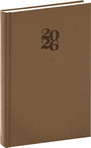 NOTIQUE Denný diár Essenza 2026, 15 x 21 cm - Reklamnepredmety