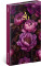 NOTIQUE Týždenný magnetický diár Fialové kvety 2026, 13 x 21 cm - pgd-35537-z_tit - variant Pg PGD-35537-Z