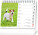 NOTIQUE Stolový kalendár Psy – s menami psov 2026, 16,5 x 13 cm - pgs-35363-sk_kal - variant Pg PGS-35363-SK