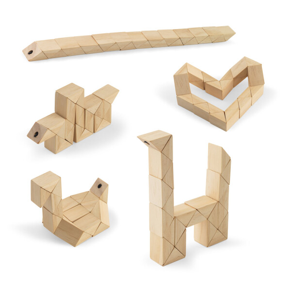 THINKO. Drevené puzzle s 24 dielikmi