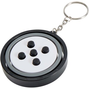 Spinx gyroskopický fidget prívesok na kľúče z recyklovaného plastu - Reklamnepredmety
