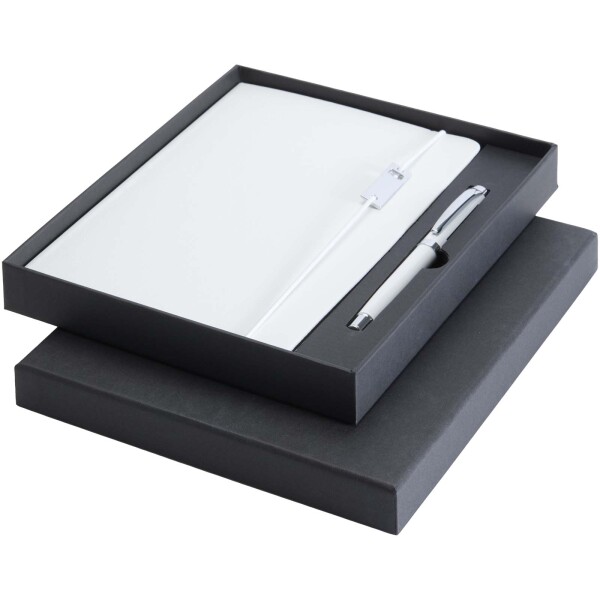 Legato Elegance A5 Notizbuch-Set mit Hardcover und Kugelschreiber