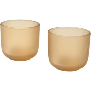 Male sada 2 skleněných kelímků 200 ml - Reklamnepredmety