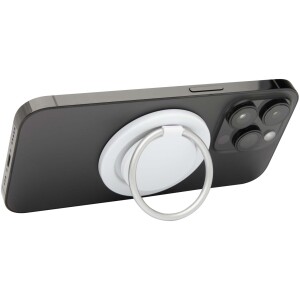 Albali magnetický držák na telefon z recyklovaného plastu s kroužkovým stojánkem - Reklamnepredmety