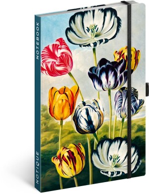 NOTIQUE Notes Tulipány Kateřiny Winterové, linajkovaný, 13 x 21 cm - Reklamnepredmety