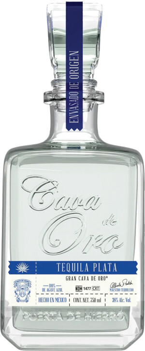 Cava de Oro Plata Tequila 100% Agave, 40% - Reklamnepredmety