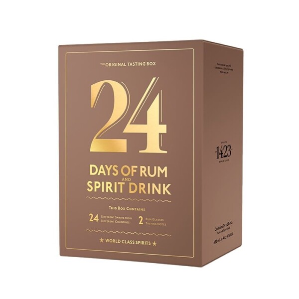 Rumový kalendár – 24 Days of Rum (2024), 41,3 %