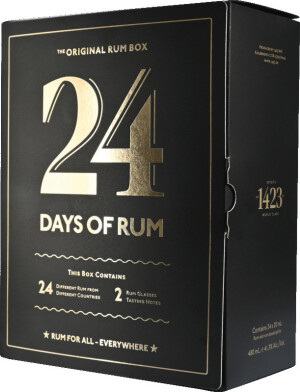 Rumový kalendár – 24 Days of Rum (2024), 41,3 % - Reklamnepredmety