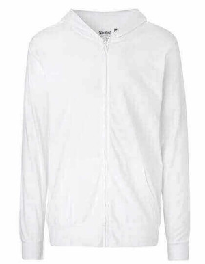 NE62301 Unisex Jersey Hoodie with Zip - Reklamnepredmety