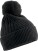 Bavlnená čiapka s brmbolcom "Snow Luxe" - ps-530529-beechfield-b-529-black-front-39dd2df8-00f4-497a-85c3-afd599f93b9d-web - variant