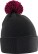 Detská pletená čiapka s brmbolcom "Snowstar" - ps-53443b-beechfield-b-443b-black-classic-red-front-5cfdc873-ab11-4117-b1c6-ee234d6ed7e7-web - variant