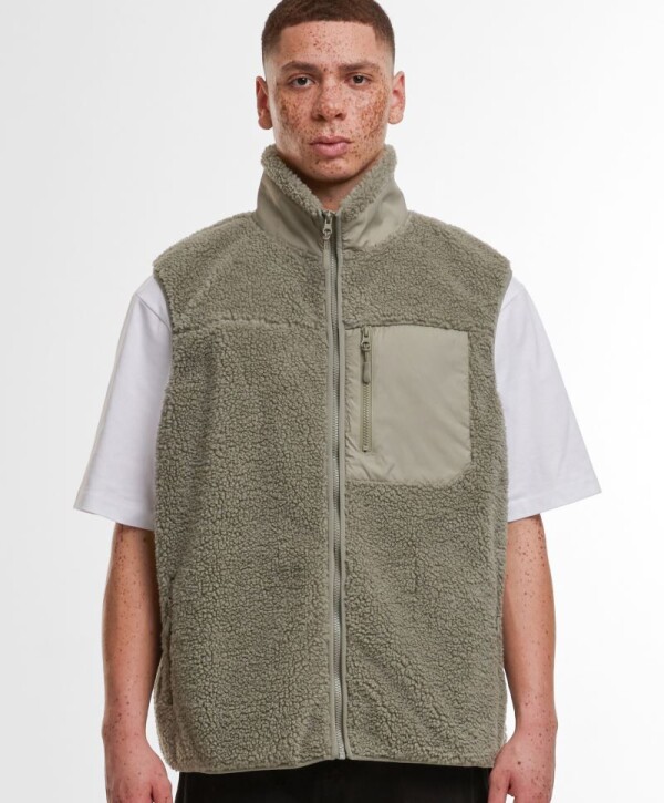 Unisex fleece vesta "Bonded Sherpa" BY 407