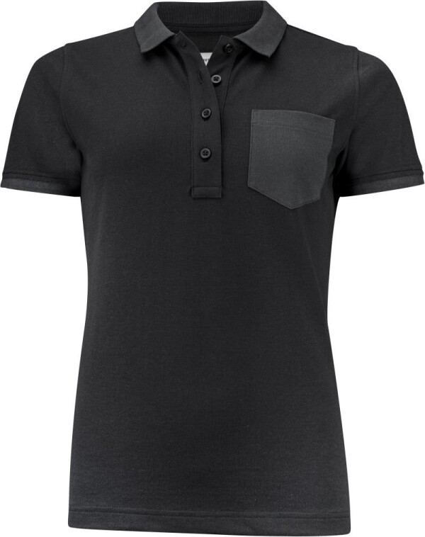 Dámske piqué polo z ťažkej bavlny "Two-Tone"