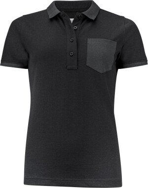 Dámske piqué polo z ťažkej bavlny "Two-Tone" - Reklamnepredmety