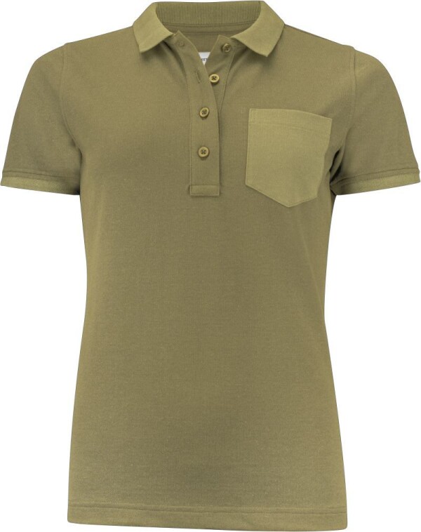 Dámske piqué polo z ťažkej bavlny "Two-Tone"