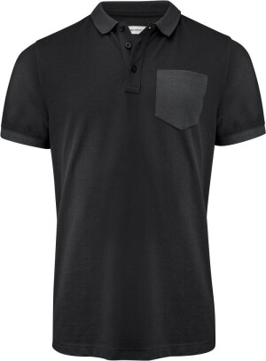 Pánske piqué polo z ťažkej bavlny "Two-Tone" - Reklamnepredmety