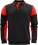 Polo mikina - ps-612060-printer-prime-polosweater-black-red-front-dca04fde-806d-4417-81bc-933fe51aa9e1-web - variant